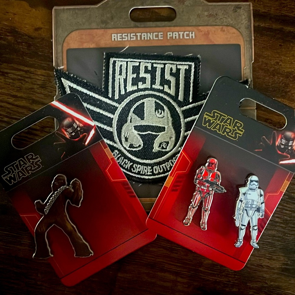 Star Wars patch & pin pack